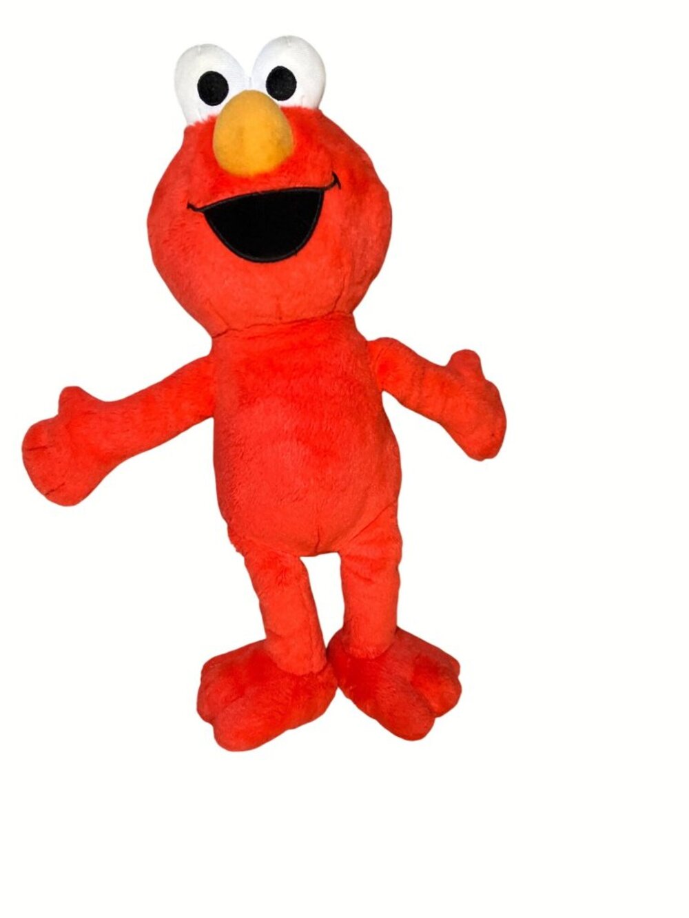 Sesame Street Elmo Plush Toy 16-Inch Red Soft Stuffed Animal Doll For Kids - Picture 3 of 9